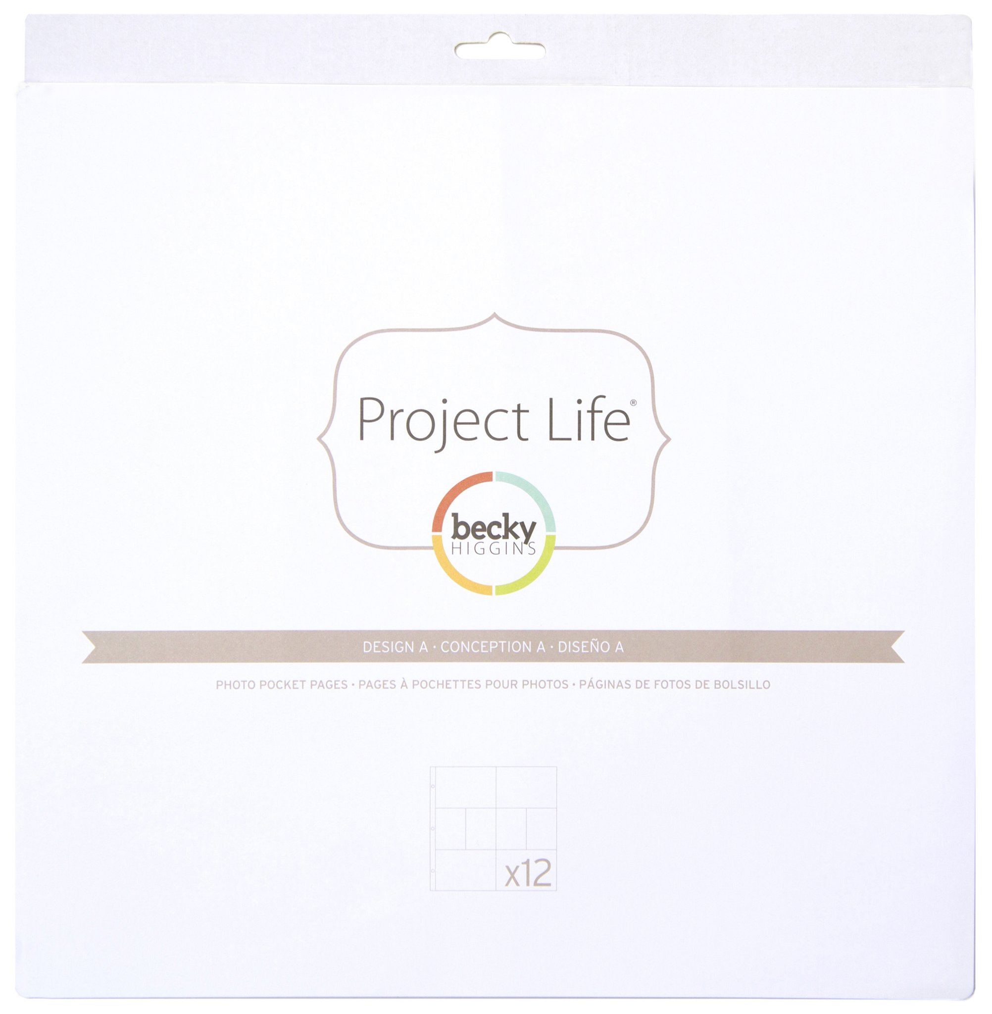 Bild von Project Life Photo Pocket Pages 12/Pkg-Design A