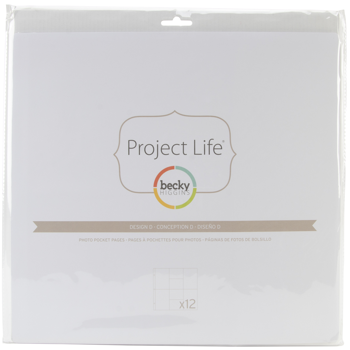 Bild von Project Life Photo Pocket Pages 12/Pkg-Design D