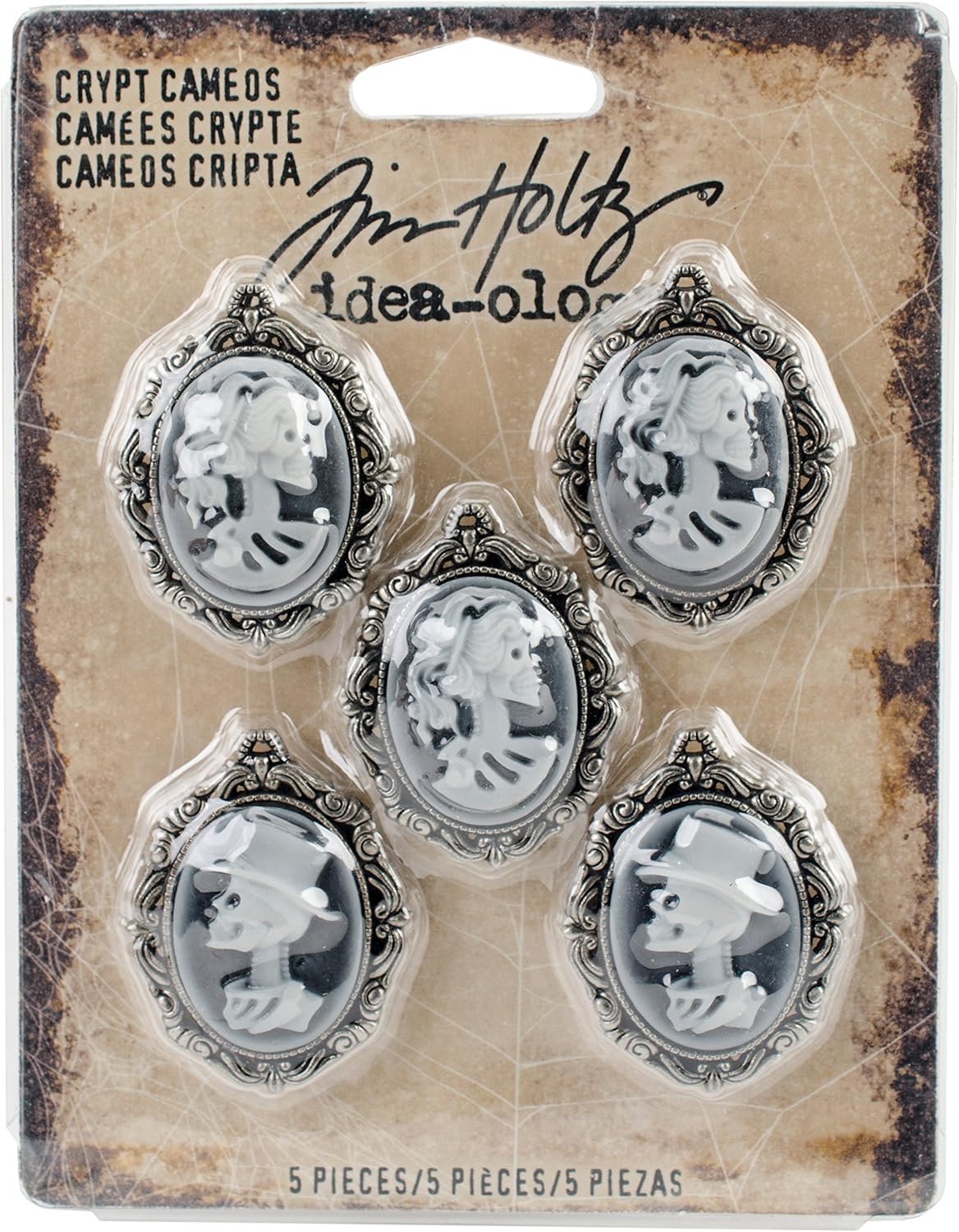 Bild von Idea-ology by Tim Holtz Halloween Crypt Cameos