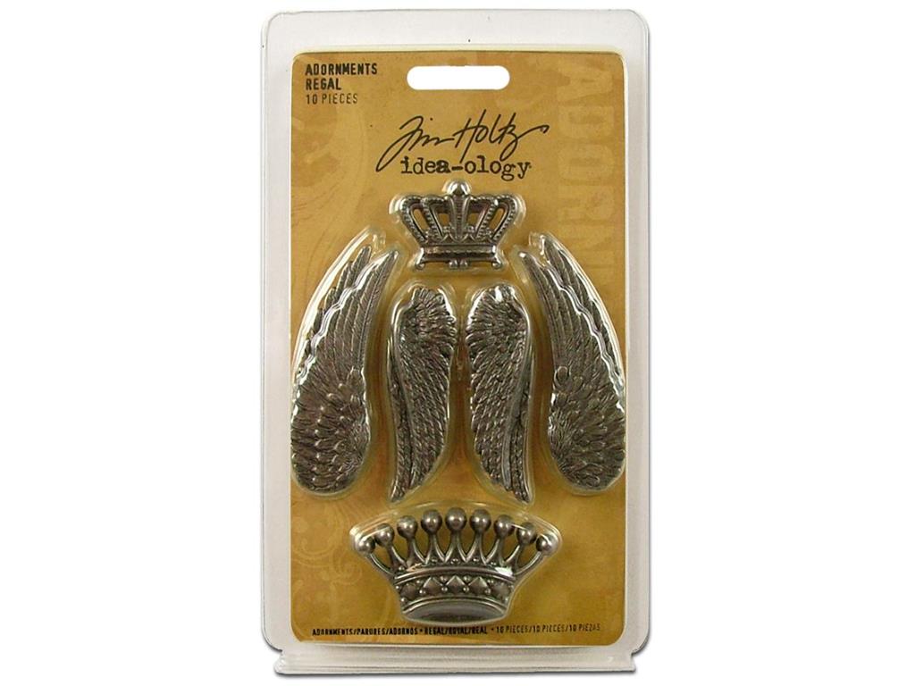 Bild von Tim Holtz Idea-Ology Adornments Regal 10/Pkg