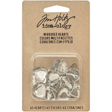 Bild von Tim Holtz Idea-Ology Mirrored Hearts 45/Pkg