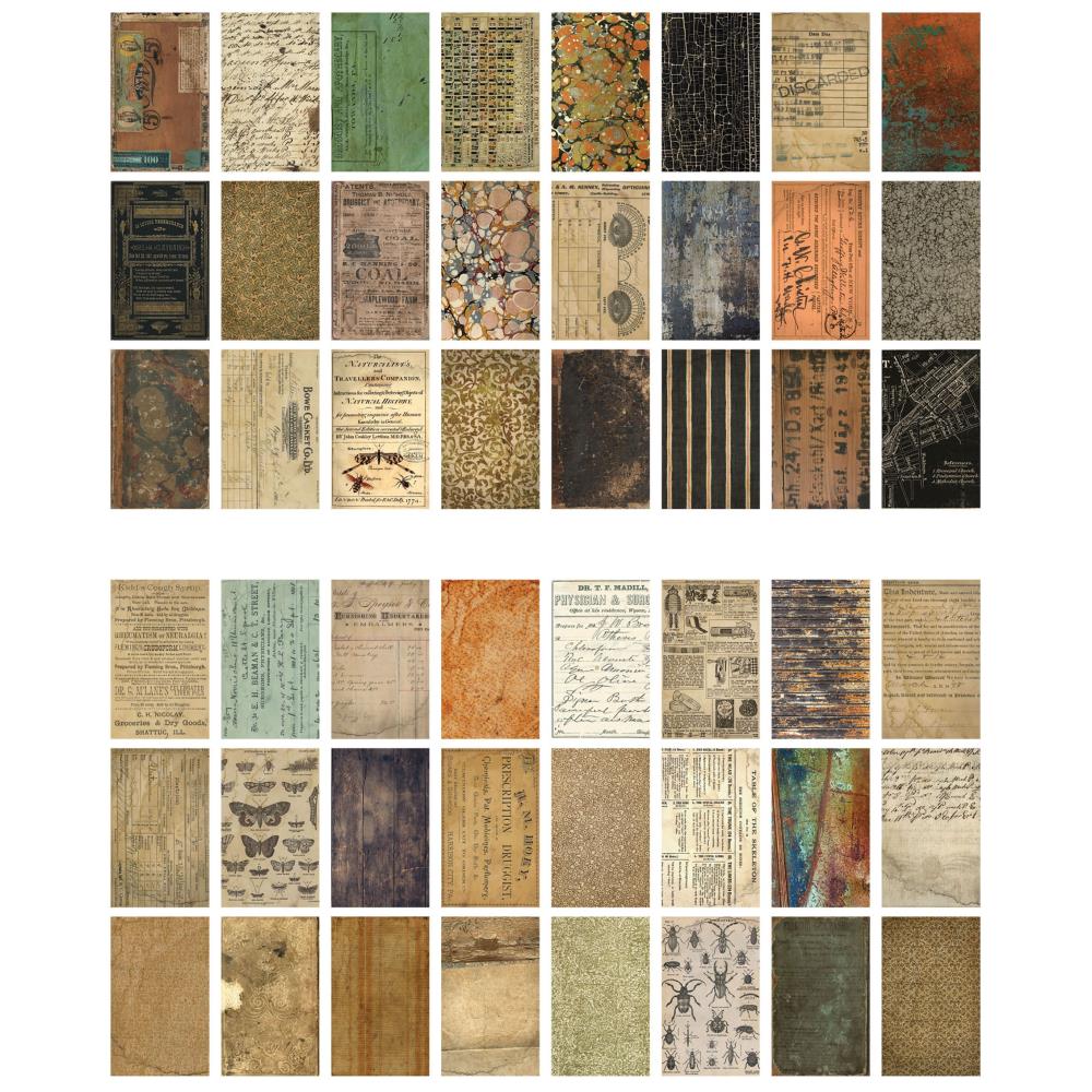 Bild von Tim Holtz Idea-ology Backdrops 6x10 Cardstock Pack - Halloween