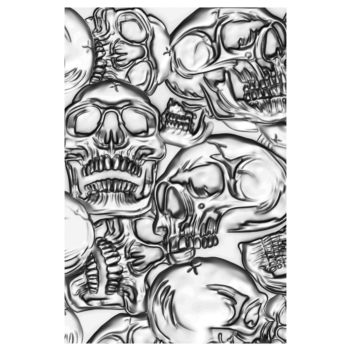 Bild von Tim Holtz - Skulls