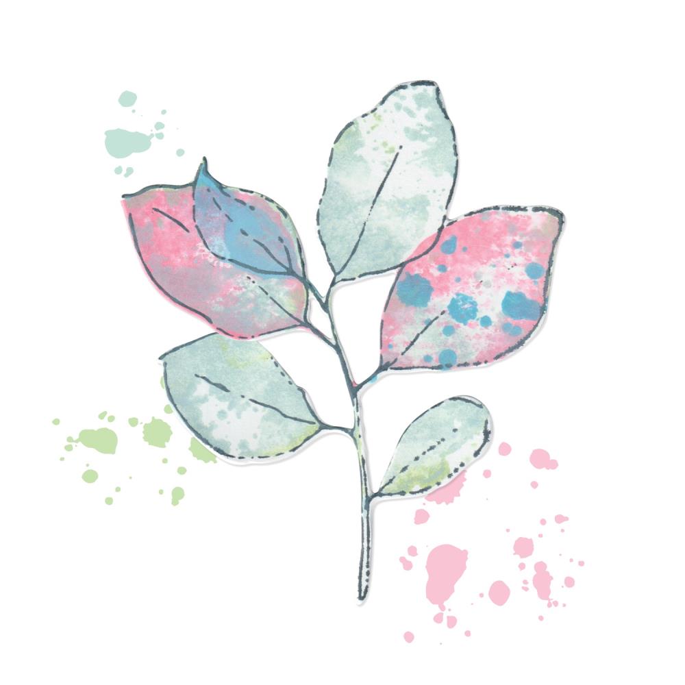 Bild von 49 And Market - Painted Pencil Leaves