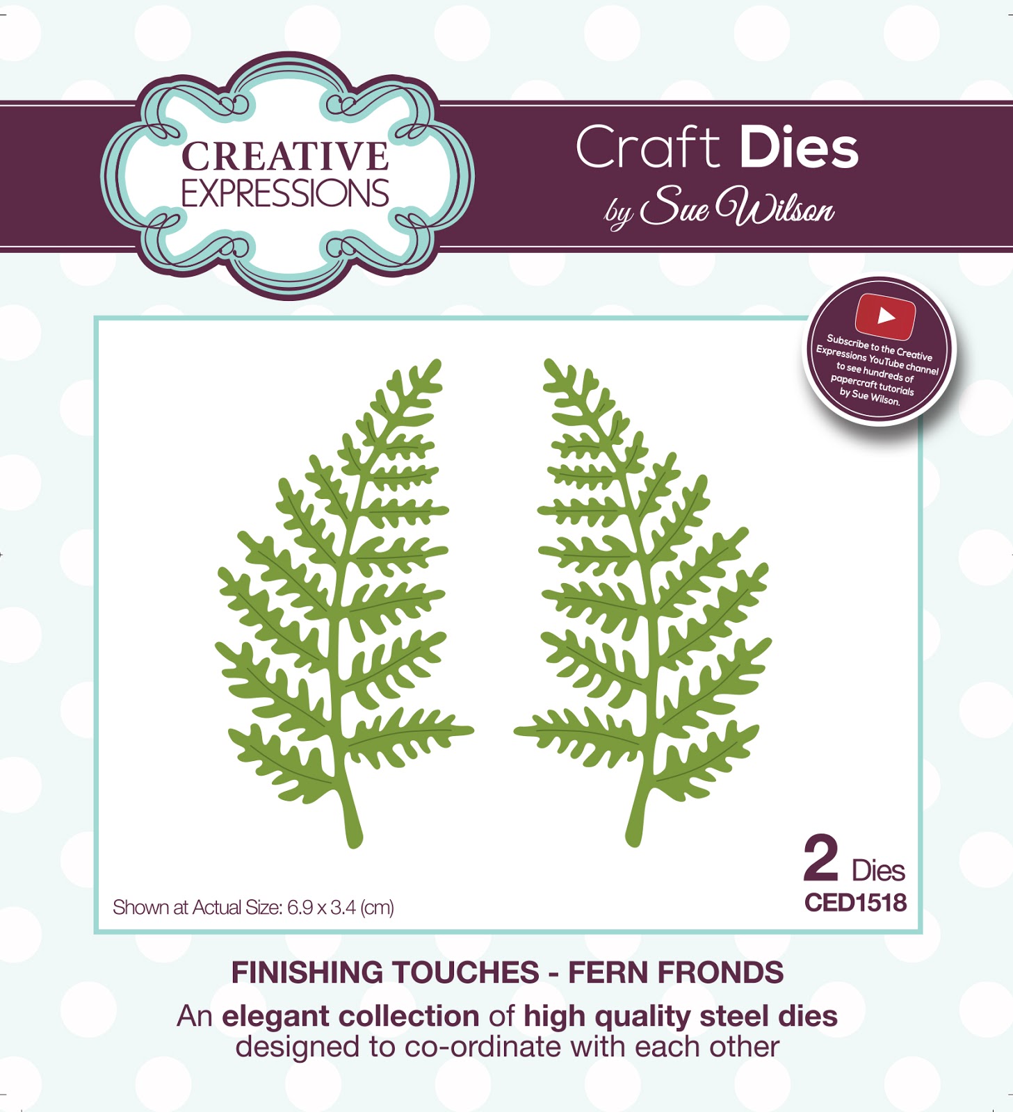 Bild von Creative Expressions - Fern Fronds