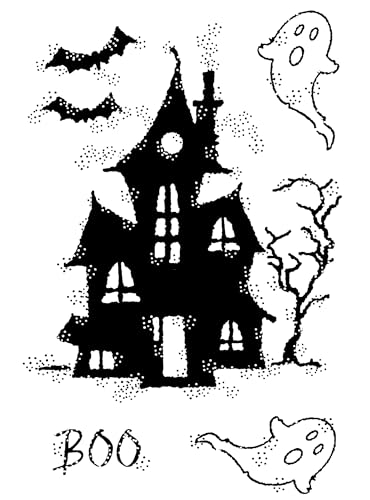 Bild von Woodware Clear Stamps - Haunted