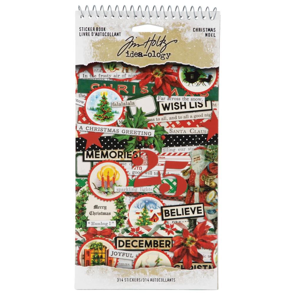 Bild von Tim Holtz Idea-ology Christmas Sticker Book