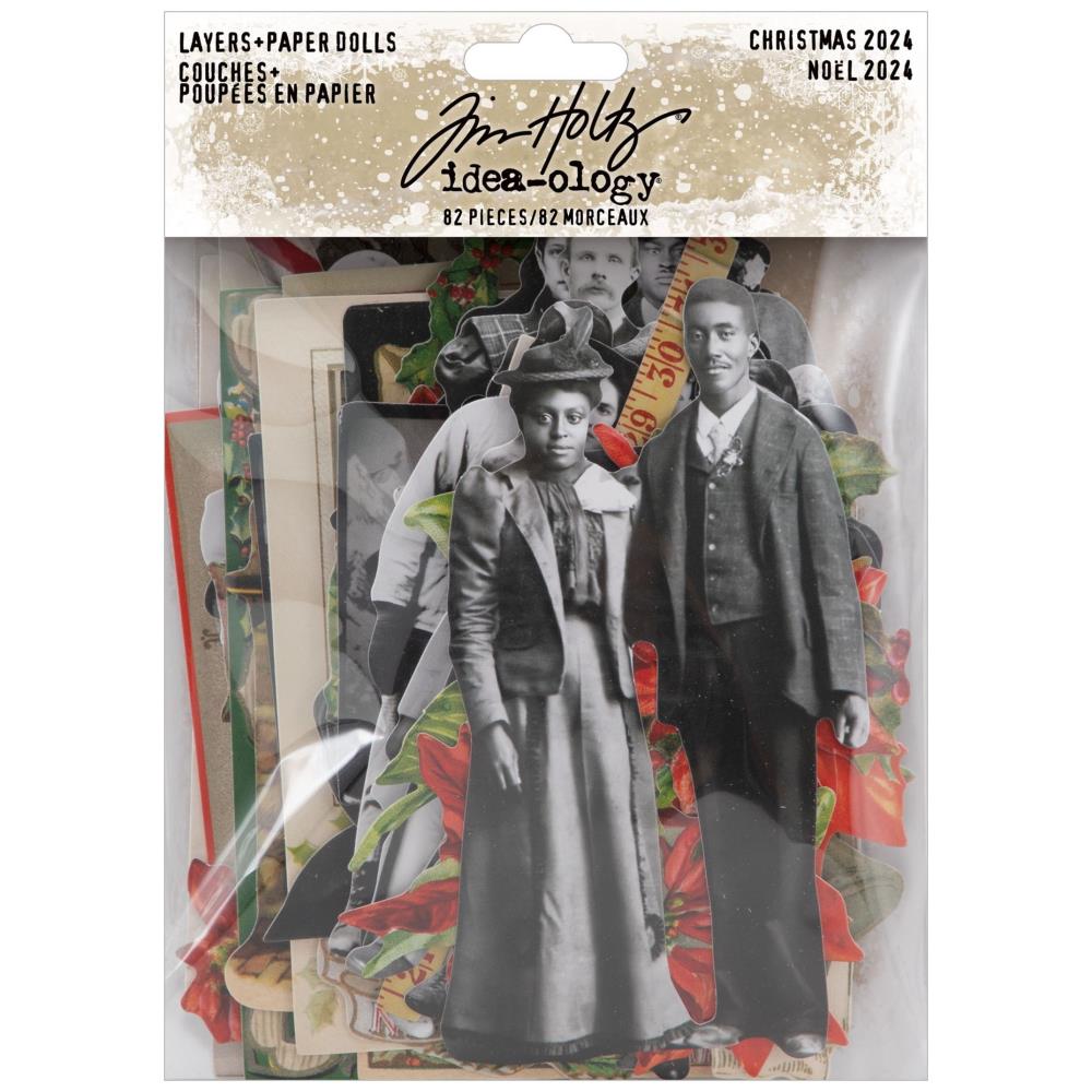 Bild von Tim Holtz Idea-ology Christmas Layers & Paper Dolls 2024