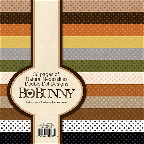 Bild von BoBunny Double Dot Paper Pad - Natural Necessities