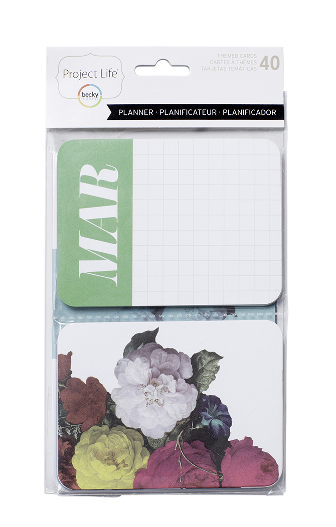 Bild von Project Life Theme Cards Planner