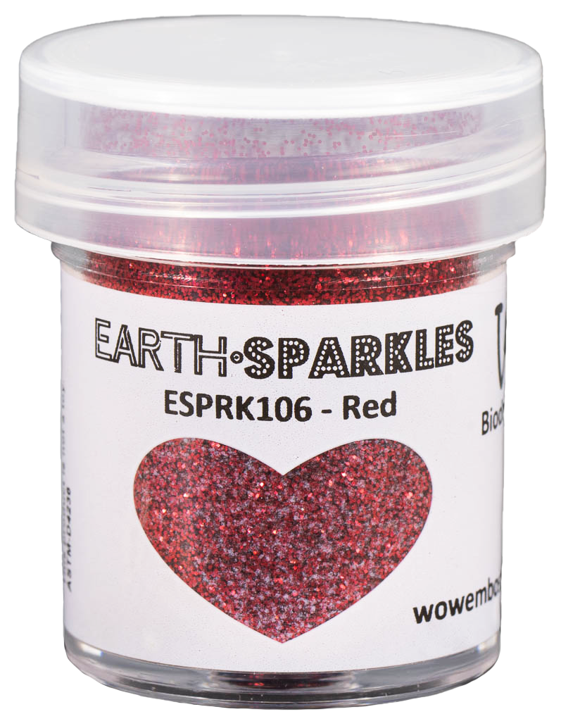 Bild von WOW Earth Sparkles Glitter - Red