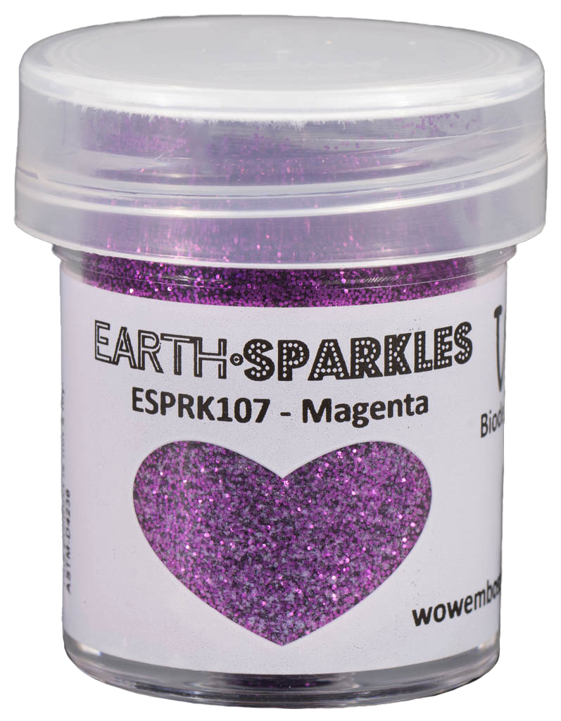 Bild von WOW Earth Sparkles Glitter - Magenta