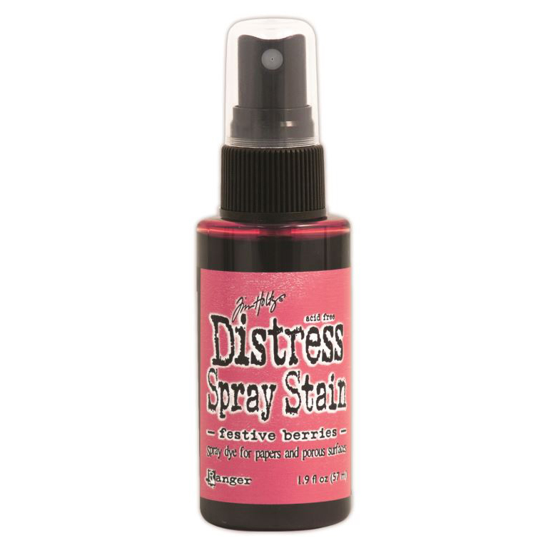 Bild von Tim Holtz Distress Spray Stain 1.9oz-Festive Berries