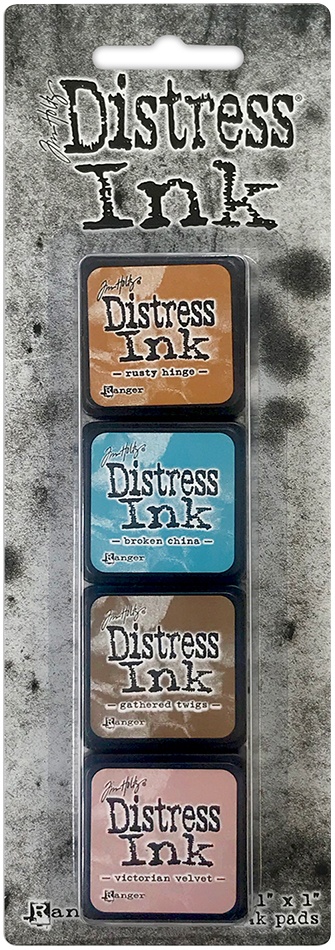 Bild von Tim Holtz Distress Mini Ink Pads 4/Pkg-Kit 6