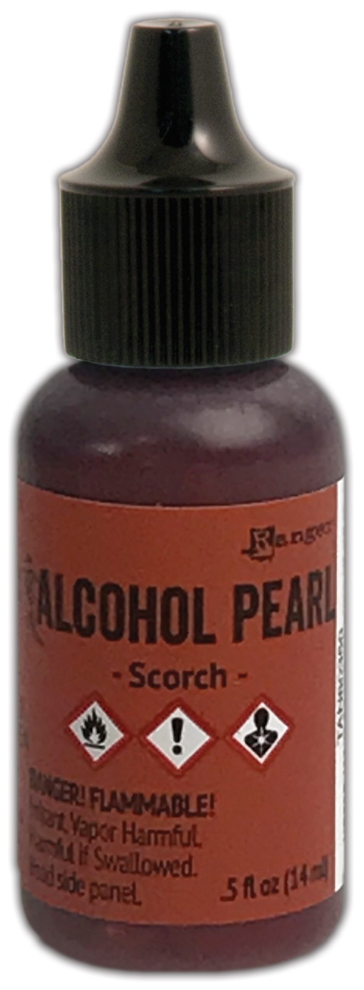 Bild von Tim Holtz Alcohol Pearls 0.5oz-Scorch