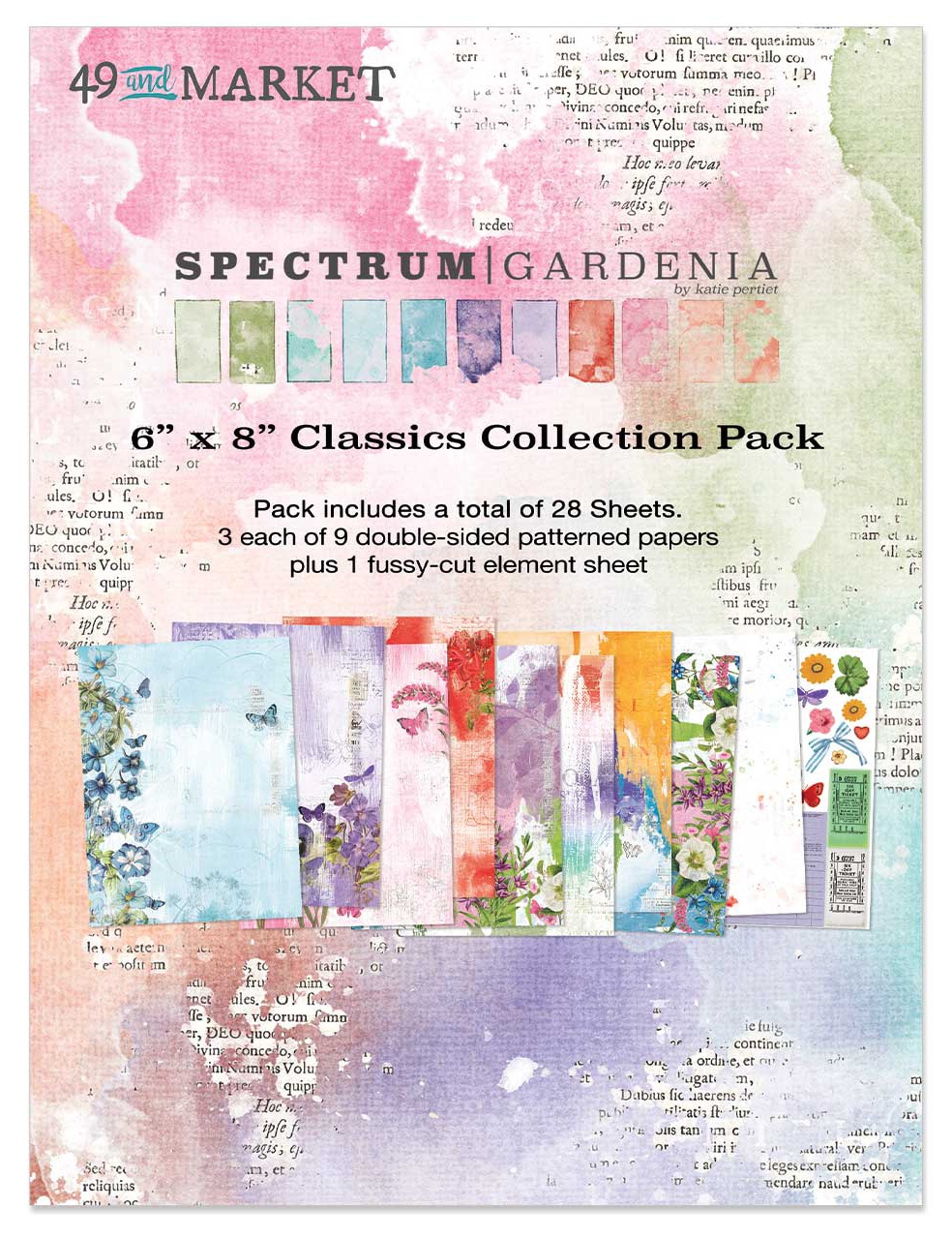 Bild von 49 And Market Collection Pack 6"X8"-Spectrum Gardenia Classics