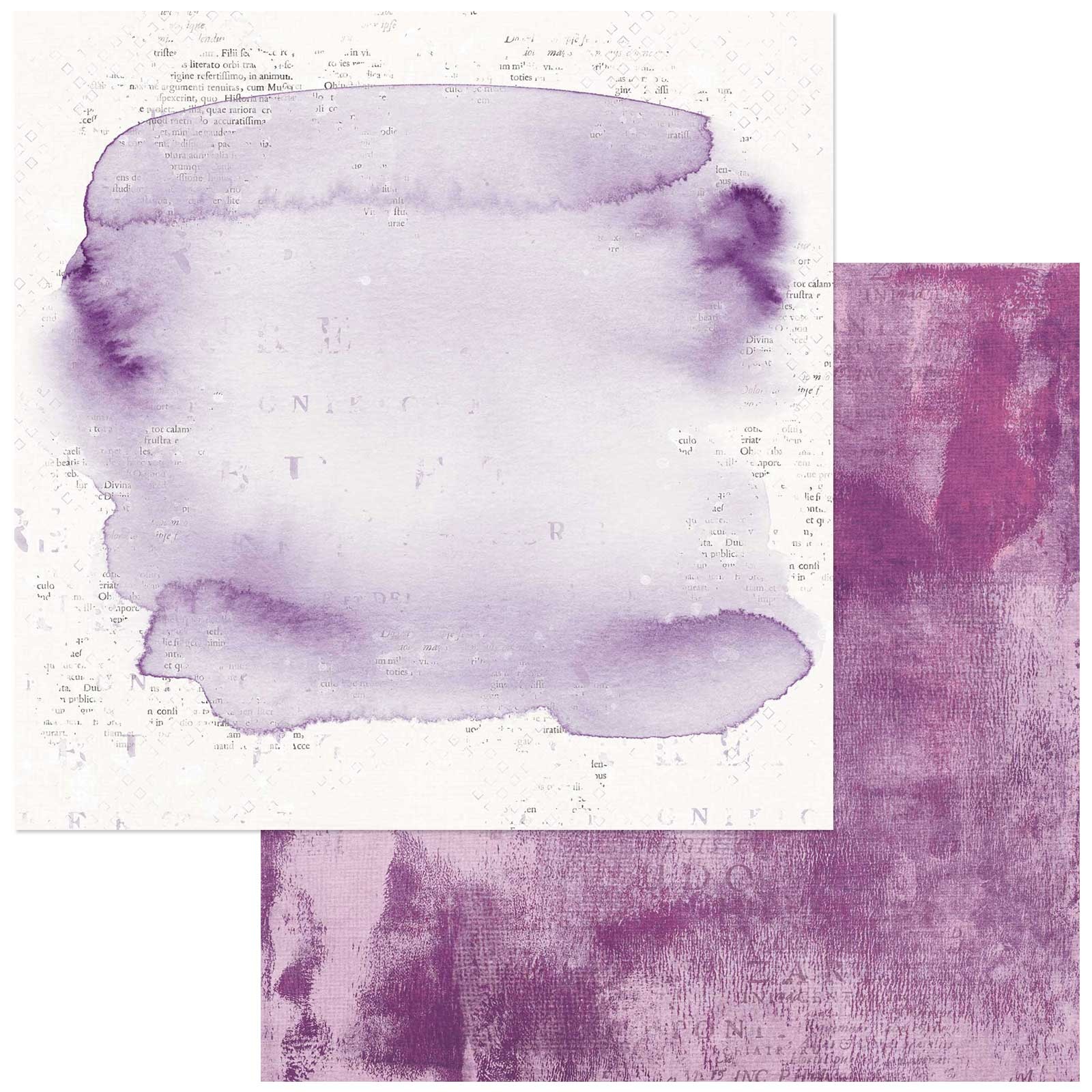 Bild von ARToptions Plum Grove Cardstock 5 Blatt  12"X12"-Colored Foundations 1