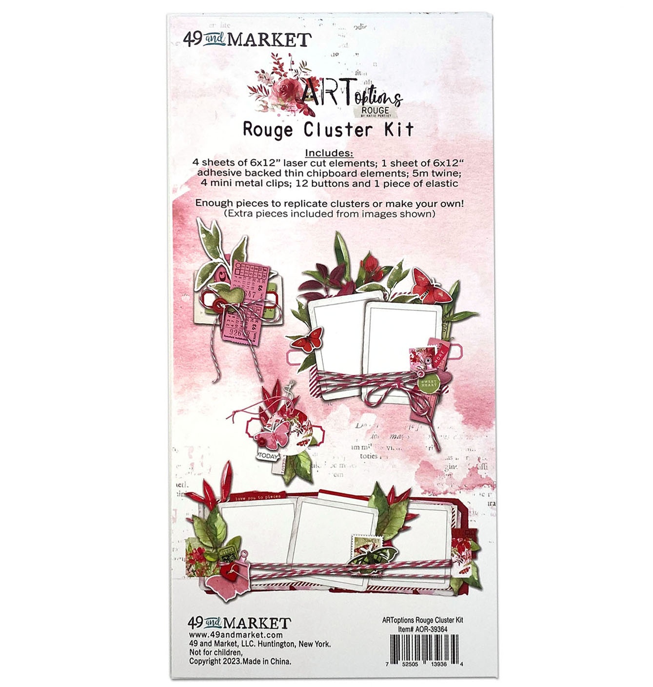 Bild von 49 And Market Cluster Kit-ARToptions Rouge