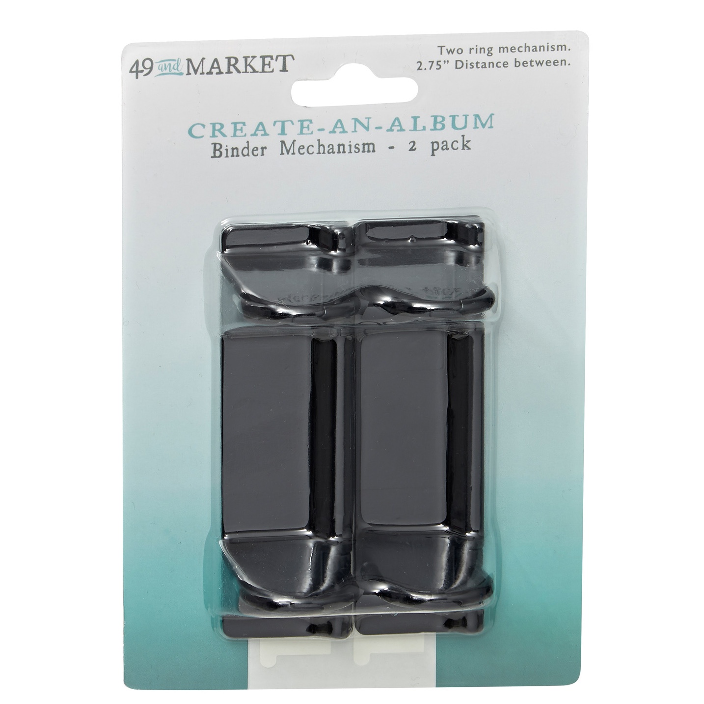 Bild von 49 And Market Create-An-Album Binder Mechanism-Black