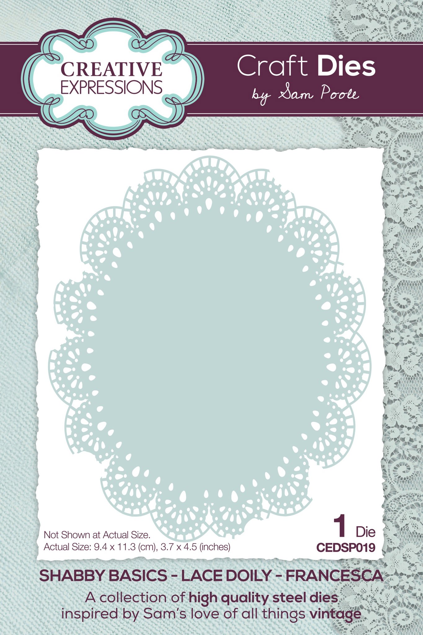 Bild von Creative Expressions Craft Dies - Lace Doily Francesca